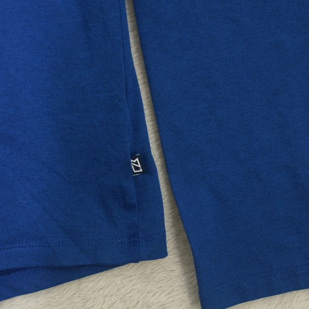 Cutter & Buck Coastline Epic Comfort Eco Quarter Zip Blue AdventHealth LCK00210